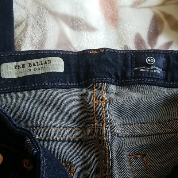 NWOT AG Adriano Goldshmied - The Ballad Slim Boot - Picture 6 of 10